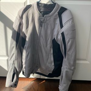 FIRSTGEAR Mesh Tex II HYPERTEX Silver Motorcycle Jacket Armor